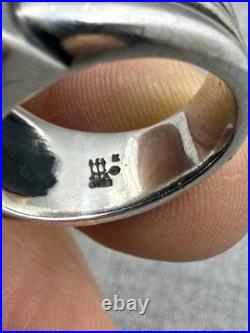 James Avery Square Onyx Triple Band Sterling Silver. 925 Ring Size 6.5 James Avery Square Onyx Triple Band Sterling Silver. 925 Ring Size 6.5