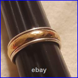 James Avery Sterling/ 14k Gold Narrow Hammered Simplicity Wedding Band Size 8 James Avery Sterling/ 14k Gold Narrow Hammered Simplicity Wedding Band Size 8