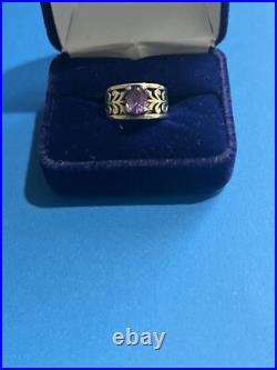 James Avery Sterling Adoree Amethyst Gemstone Ring Size 5.5 James Avery Sterling Adoree Amethyst Gemstone Ring Size 5.5