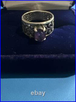 James Avery Sterling Adoree Amethyst Gemstone Ring Size 5.5 James Avery Sterling Adoree Amethyst Gemstone Ring Size 5.5