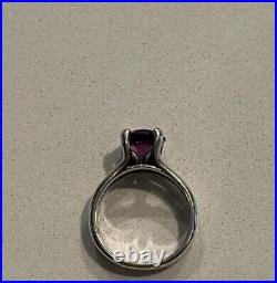 James Avery Sterling Amethyst Ring