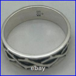 James Avery Sterling Crown of Thorns Ring Size 11