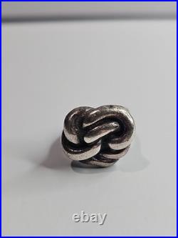 James Avery Sterling Heavy Bold Double Lover's Knot James Avery Sterling Heavy Bold Double Lover's Knot