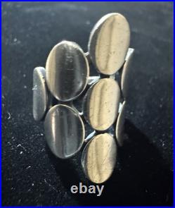 James Avery Sterling Oval Reflections Ring Size 7 Retired