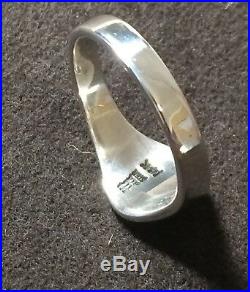 James Avery Sterling Silver & 14K Gold Buttercup Ring Size 7 Very Good Condition