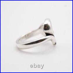 James Avery Sterling Silver & 14K Yellow Gold JOY OF MY HEART RING Size 7