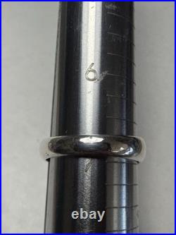 James Avery Sterling Silver & 14k Gold Cross Heart Ring Size 6.75