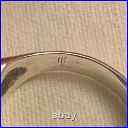 James Avery Sterling Silver & 14k Gold Hearts With Lab Created Blue Spinel James Avery Sterling Silver & 14k Gold Hearts With Lab Created Blue Spinel