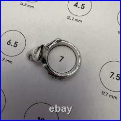 James Avery Sterling Silver 3D Bird On A Branch Ring