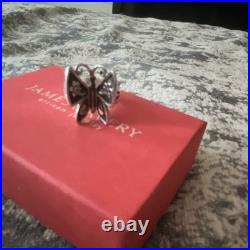 James Avery Sterling Silver 925 Butterfly Ring Animal Insect Theme