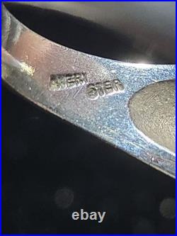 James Avery Sterling Silver. 925 Hammered Dome Ring Size 6.25