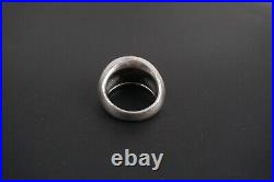 James Avery Sterling Silver. 925 Hammered Dome Ring Size 7 EUC