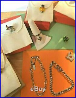 James Avery Sterling Silver 925 Lot Of 23 Charms Ring Bracelets Closing Store
