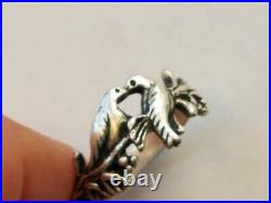 James Avery Sterling Silver 925 Love Birds Ring Size 6 EUC with Box Papers