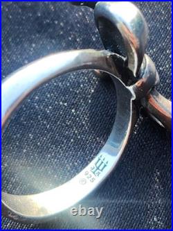 James Avery Sterling Silver 925 Ring Retired Bow Ring Size 6.25 Rare