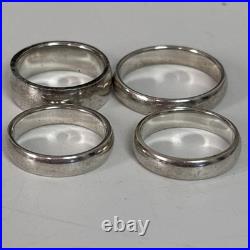 James Avery Sterling Silver 925 Solid Ring Bundle Of 4