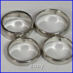 James Avery Sterling Silver 925 Solid Ring Bundle Of 4