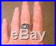 James Avery Sterling Silver Adoree Ring with Blue Topaz SIZE 7.5 AUTHENTIC