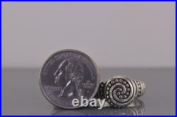 James Avery Sterling Silver African Beaded Spiral Band Ring 925 Sz 9