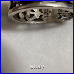 James Avery Sterling Silver Amethyst Adoree Gemstone Ring Size 3