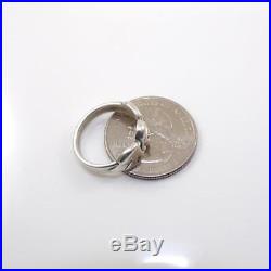 James Avery Sterling Silver Angel Face Rare Retired Band Ring Size 6 LDC2