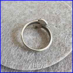 James Avery Sterling Silver Arrow Heart Ring Size 10.5 Signed Jewelry Fun Love