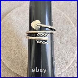 James Avery Sterling Silver Arrow Heart Ring Size 10.5 Signed Jewelry Fun Love