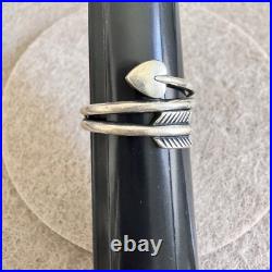 James Avery Sterling Silver Arrow Heart Ring Size 10.5 Signed Jewelry Fun Love