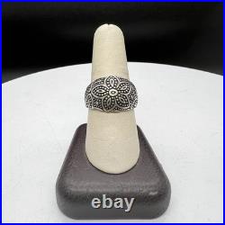 James Avery Sterling Silver Beaded Floral Flower Ring Size 9.5 James Avery Sterling Silver Beaded Floral Flower Ring Size 9.5