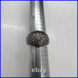 James Avery Sterling Silver Beaded Floral Flower Ring Size 9.5 James Avery Sterling Silver Beaded Floral Flower Ring Size 9.5