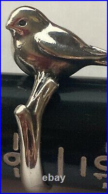 James Avery Sterling Silver Bird Ring Retired Size 10
