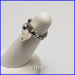 James Avery Sterling Silver Bird on a Branch Ring Size 5