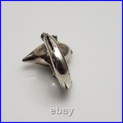 James Avery Sterling Silver Bird on a Branch Ring Size 5