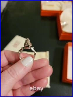 James Avery Sterling Silver Bird on a Branch Ring Size 6 Retired