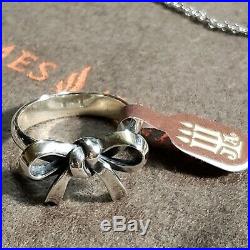 James Avery Sterling Silver Bow Set Includes Earrings, Necklace and Ring