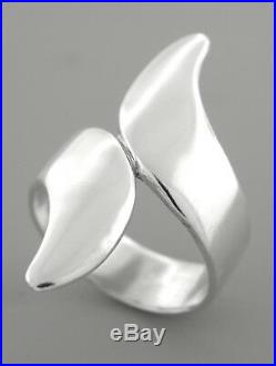 James Avery Sterling Silver Bypass Ring Size 7.5