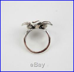 James Avery Sterling Silver COPPER PETALS FLOWER Ring Size 7 Retired