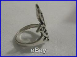 James Avery Sterling Silver Capistrano Open Work Dove Ring Size Shown in Pics