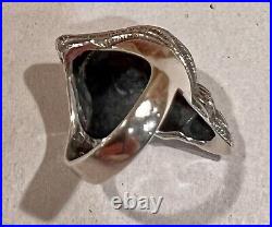James Avery Sterling Silver Conch Shell Seashell Ring Retired Rare Vintage Sz 8