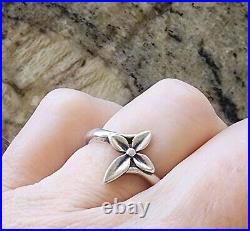 James Avery Sterling Silver Cross Ring Size 6.5 Vintage Piece, NEAT
