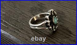 James Avery Sterling Silver De Flores Turquoise Flower Ring size 7 James Avery Sterling Silver De Flores Turquoise Flower Ring size 7