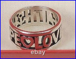 James Avery Sterling Silver Faith Hope Love Ring Size 8 Retired Design/Size James Avery Sterling Silver Faith Hope Love Ring Size 8 Retired Design/Size
