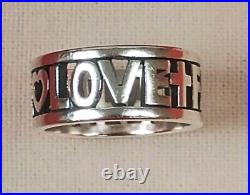 James Avery Sterling Silver Faith Hope Love Ring Size 8 Retired Design/Size James Avery Sterling Silver Faith Hope Love Ring Size 8 Retired Design/Size