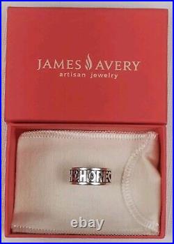 James Avery Sterling Silver Faith Hope Love Ring Size 8 Retired Design/Size James Avery Sterling Silver Faith Hope Love Ring Size 8 Retired Design/Size