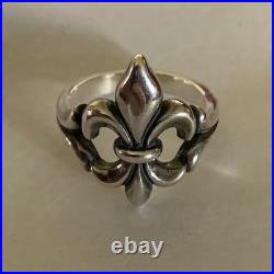James Avery Sterling Silver Fleur De Lis Ornate Ring Size 8.5 Excellent