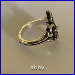 James Avery Sterling Silver Fleur De Lis Ornate Ring Size 8.5 Excellent