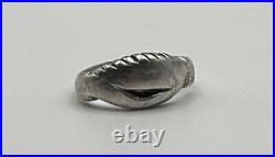 James Avery Sterling Silver Handshaking Ring Size 3.5