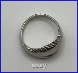 James Avery Sterling Silver Handshaking Ring Size 3.5