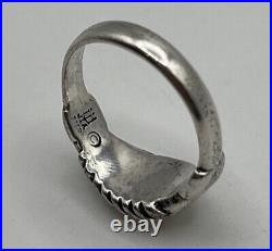 James Avery Sterling Silver Handshaking Ring Size 3.5
