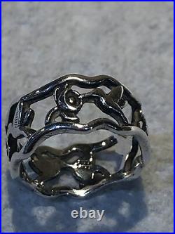 James Avery Sterling Silver Hummingbird Ring Size 6 Ring Rare BEAUTIFUL